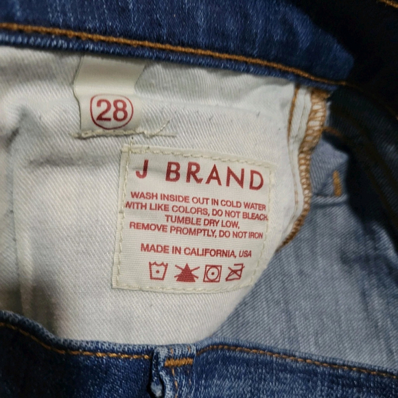 J Brand Pencil Leg Cypress Jeans Women's Size 28. Waist 32" Inseam 30" - Picture 7 of 9